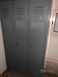 Armadietti spogliatoio