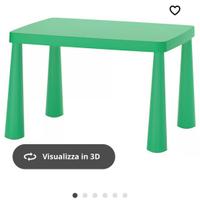 Tavolino ikea e sedie
