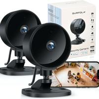 Surfola Telecamera di Sicurezza, Kit da 2pz