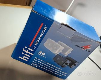 Monacor MKS-42/sw Coppia di Casse Acustiche 40w/4o