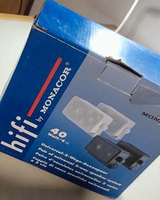 Monacor MKS-42/sw Coppia di Casse Acustiche 40w/4o
