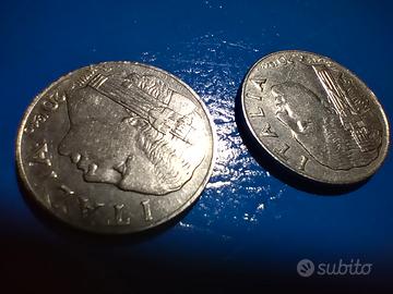 Monete 20 cent Vittorio Emanuele magnetiche 