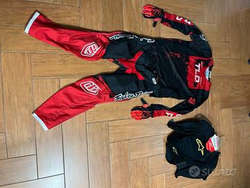 Completo cross Troy Lee Design GP ragazzo