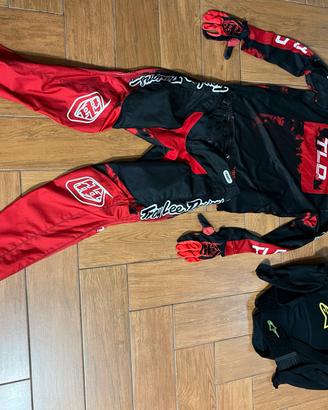 Completo cross Troy Lee Design GP ragazzo
