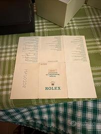 Garanzia rolex 16233 datejust