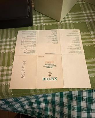 Garanzia rolex 16233 datejust