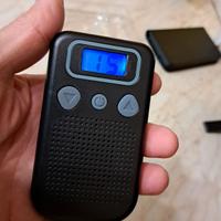 amplificatore portatile con auricolari