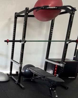 Rack + Panca + Bilanciere Completo