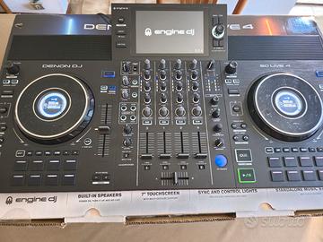 Denon DJ SC Live 4 Standalone + Case + Accessori