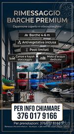 Rimessa moto d'acqua barche canoe a nocera inf