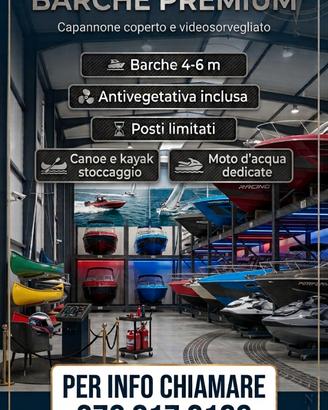 Rimessa moto d'acqua barche canoe a nocera inf