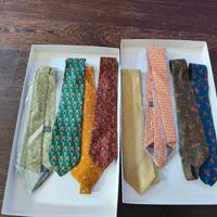 LOTTO CRAVATTE IN SETA SALVATORE FERRAGAMO 