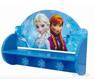 Appendiabiti Disney Frozen in legno con mensola
