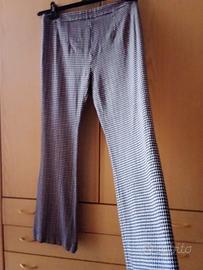 Pantaloni svasati a quadretti iBlues