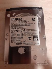 ard Disk Interno 2.5" Toshiba 500GB 7200 RPM (MQ01