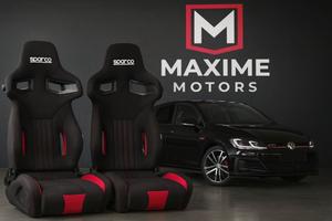 KIT 2 SEDILI SPARCO R333 NERI/ROSSI RECLINABILI TU