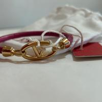 Valentino Garavani – Bracciale in pelle nuovo