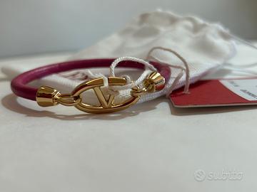 Valentino Garavani – Bracciale in pelle nuovo