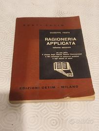 Libro Vintage "Ragioneria Applicata" Vol. II