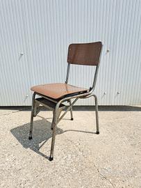 sedia scaletta Rama anni 60 stile industriale