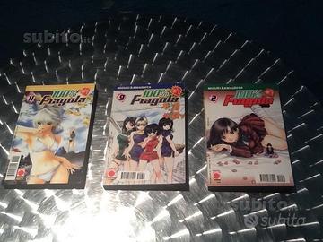 Manga 100% Fragola n. 2-9-11