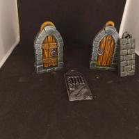 Set Porte Dungeon per Hero Quest Dipinte