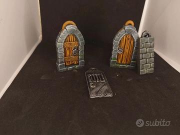 Set Porte Dungeon per Hero Quest Dipinte