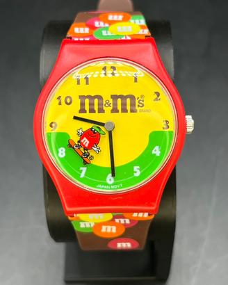 Orologio Vintage M&M's Red Skateboard 1994