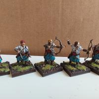 Warhammer kislev impero 10 arcieri dipinti