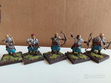 Warhammer kislev impero 10 arcieri dipinti