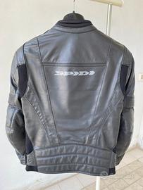 Giacca e pantaloni moto in pelle