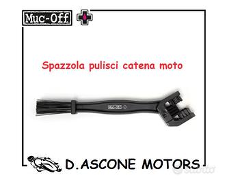 Spazzola pulisci catena moto
