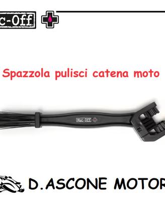 Spazzola pulisci catena moto