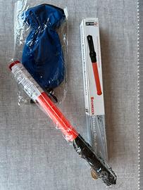 Lampada di segnalazione e guanto leva ghiaccio