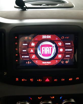 Autoradio android 7" per Fiat500L completo