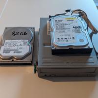 masterizzatore ide e hdd sata