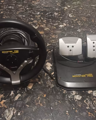 Volante e Pedaliera Atomic Boxster Pro - PS1 / PS2