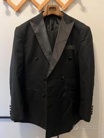 Smoking doppiopetto (tessuto italiano)