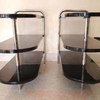 2 tavolini o comodini Art Decò USA