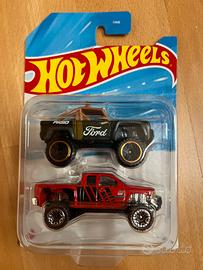 Hot Wheels Ford Bronco + Chevy Silverado