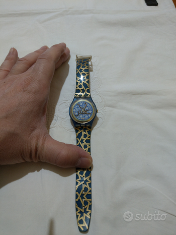 Orologio swatch reloj ag 1995 vintage usato
