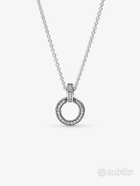 Condividi Pandora Collana Doppio Cerchio 45 cm