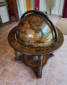 Mappamondo mobile bar  vintage anni '70 originale