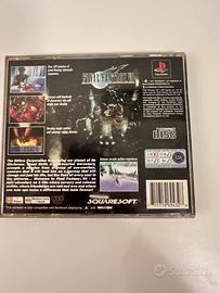 Final fantasy 7 ps 1 playstation