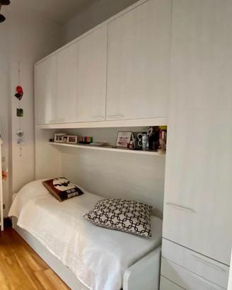 Armadio a ponte + letti Doimo City Line