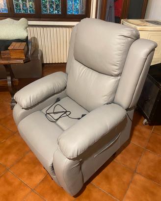 Poltrona elettrica reclinabile