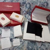 Cartier carte scatole occhiali vintage