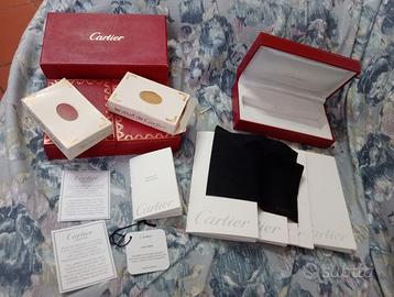 Cartier carte scatole occhiali vintage