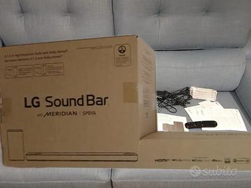 LG SP8YA Soundbar TV 440W 3.1.2 Canali Meridian