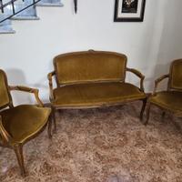 salottino stile Luigi Filippo